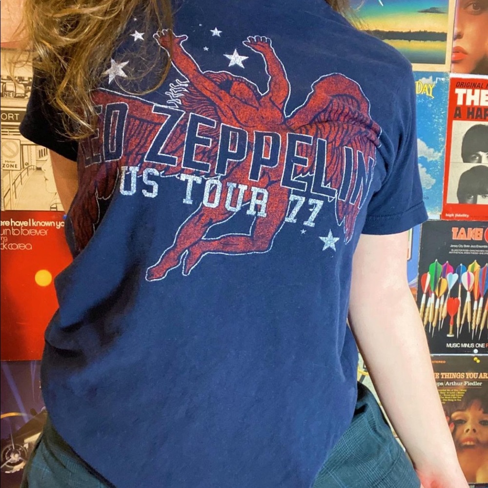 Led Zeppelin graphic t shirt